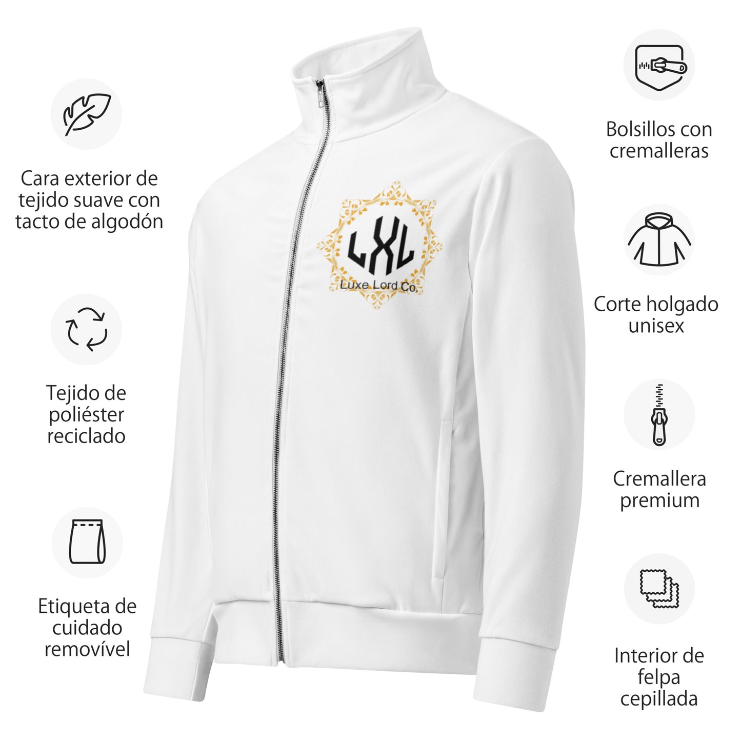Unisex track jacket